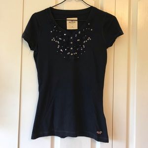 Hollister Navy Shirt
